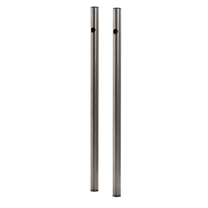 MANTASP120 Coppia pali inox 12cm
